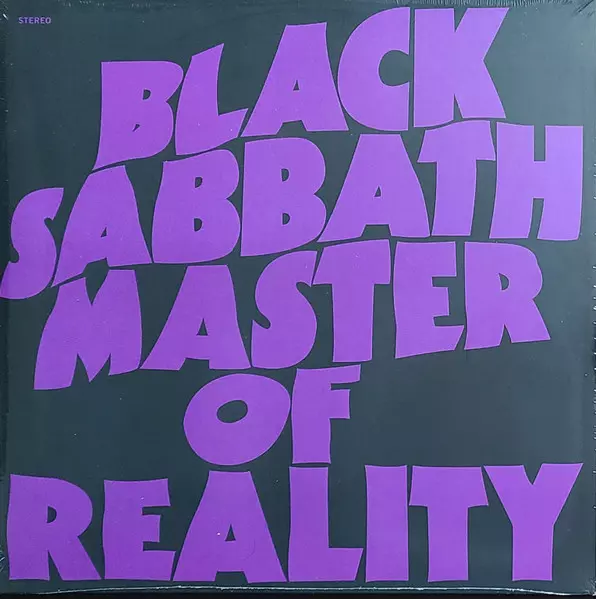 Album cover for Master of Reality by Black Sabbath