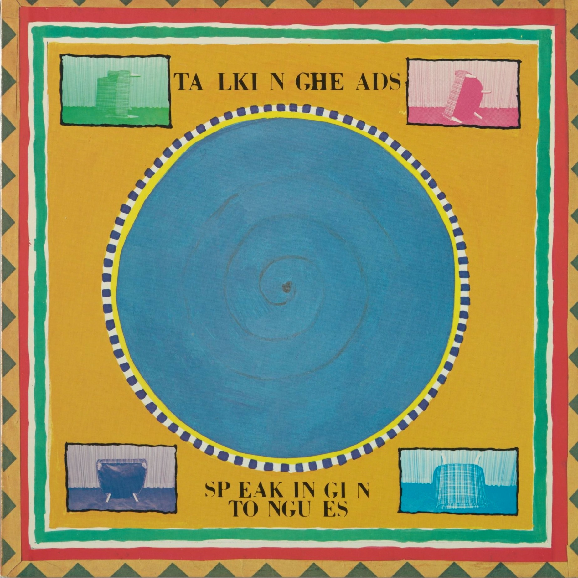 Album cover for Speaking in Tongues by Talking Heads